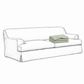 Cover Frances 3-Seat Sofa Pistachio