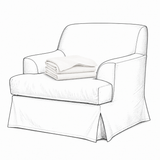 Cover Frances Armchair True White