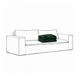 Upholstery Luca Original 2-Seater Sofa Emerald Green