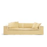 Luca Grande 3-Seat Sofa Creme