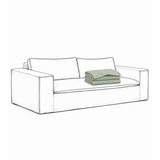 Upholstery Luca Grande 2-Seater Sofa Pistachio