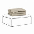 Cover Luca Footstool Khaki