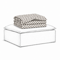 Cover Luca Footstool Dotted Black